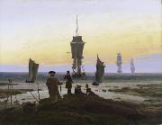 Caspar David Friedrich The Stages of Life (mk09) oil on canvas